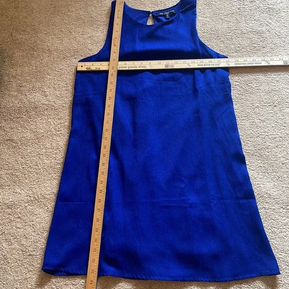 Royal Blue A line Dress - Picture 5 of 7